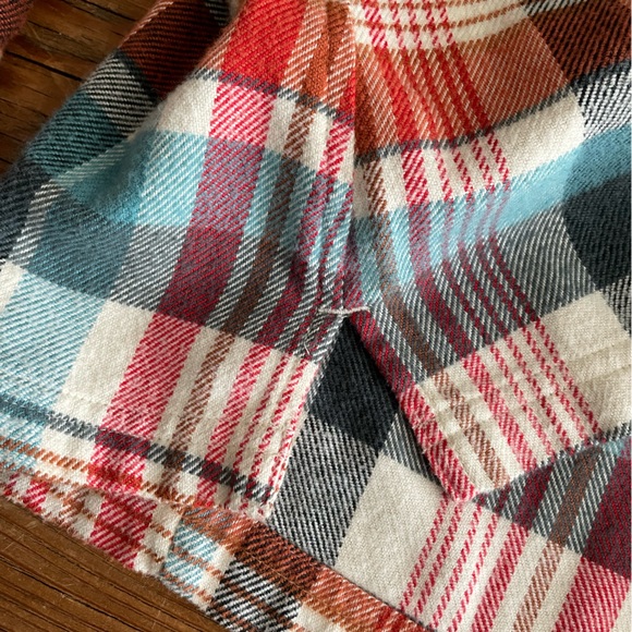🟨🟩Patagonia Organic Cotton Flannel sz 12 🟩🟧 - Picture 3 of 8